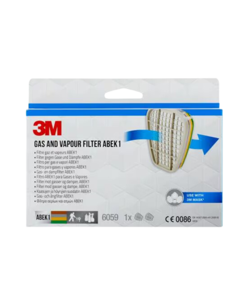 Filtre ANTI-GAZ ET vapeurs 3M 6059, ABEK1