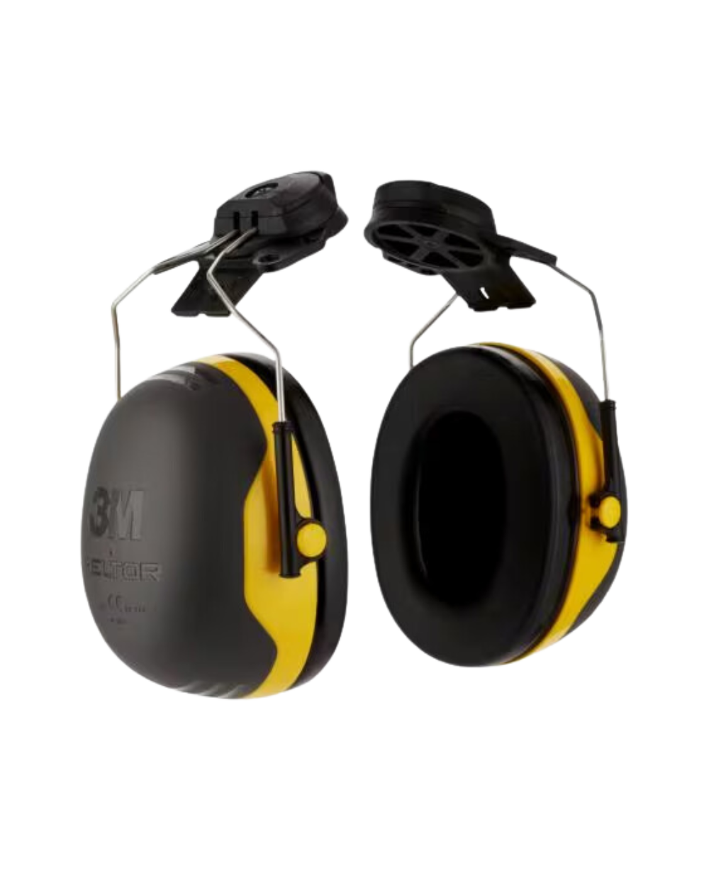 Coquille anti-bruit 3M PELTOR X2P3 couleur jaune SNR 30 DB