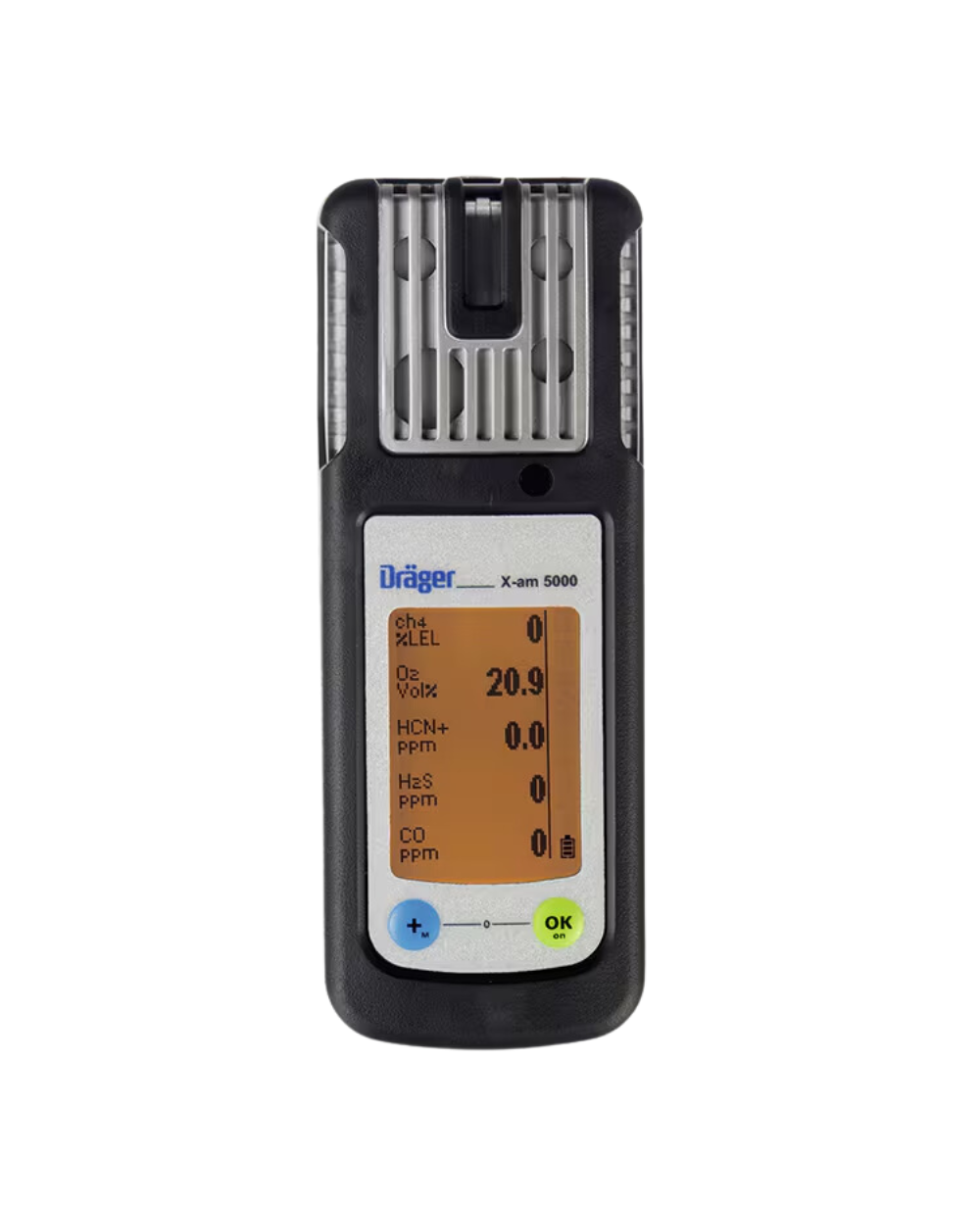 Detecteur multigaz dräger x-am 5000 (5 gaz)