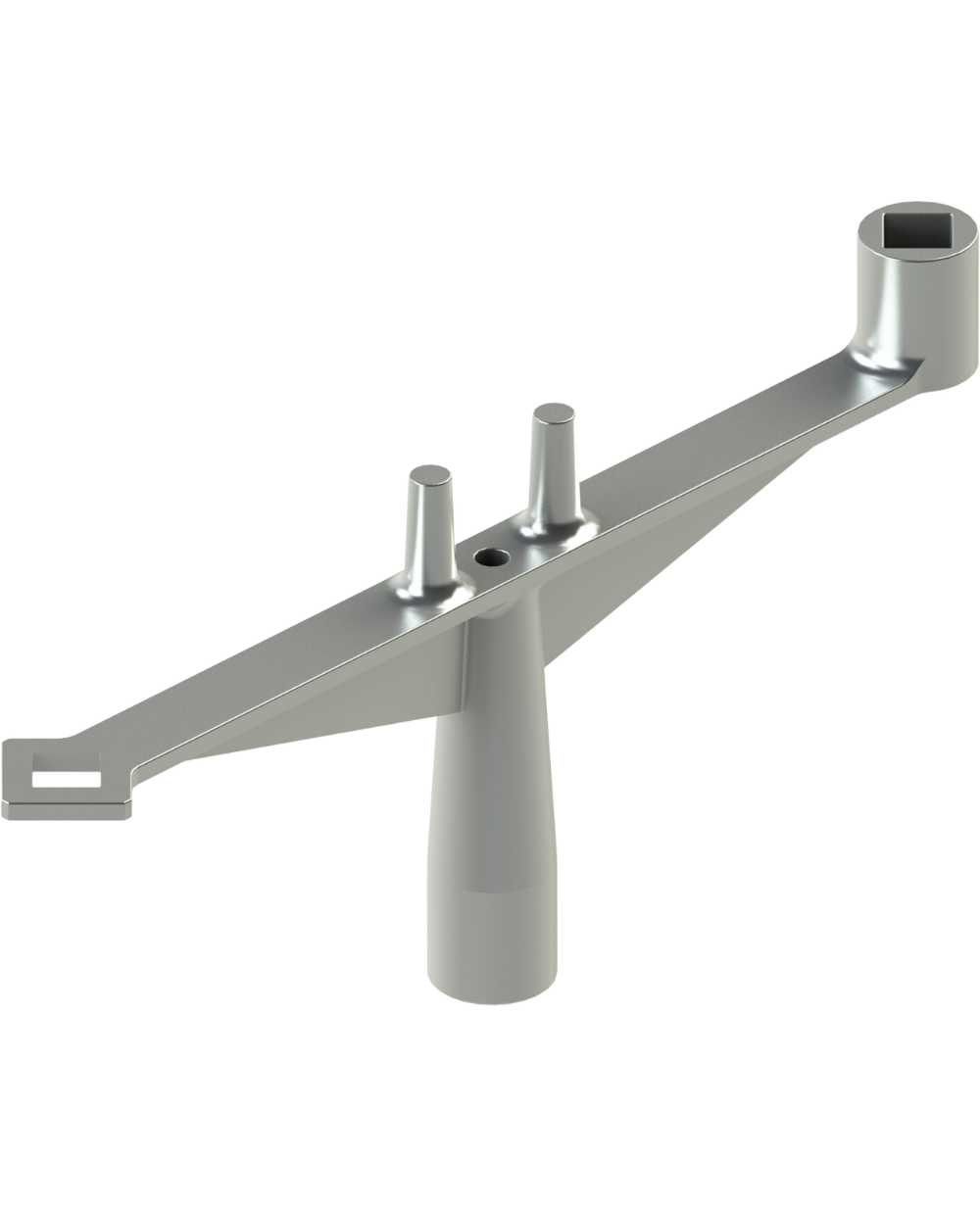 CLE POTEAU FEDERALE ALU AS7G06Y33 SELON PLAN A3-3026A