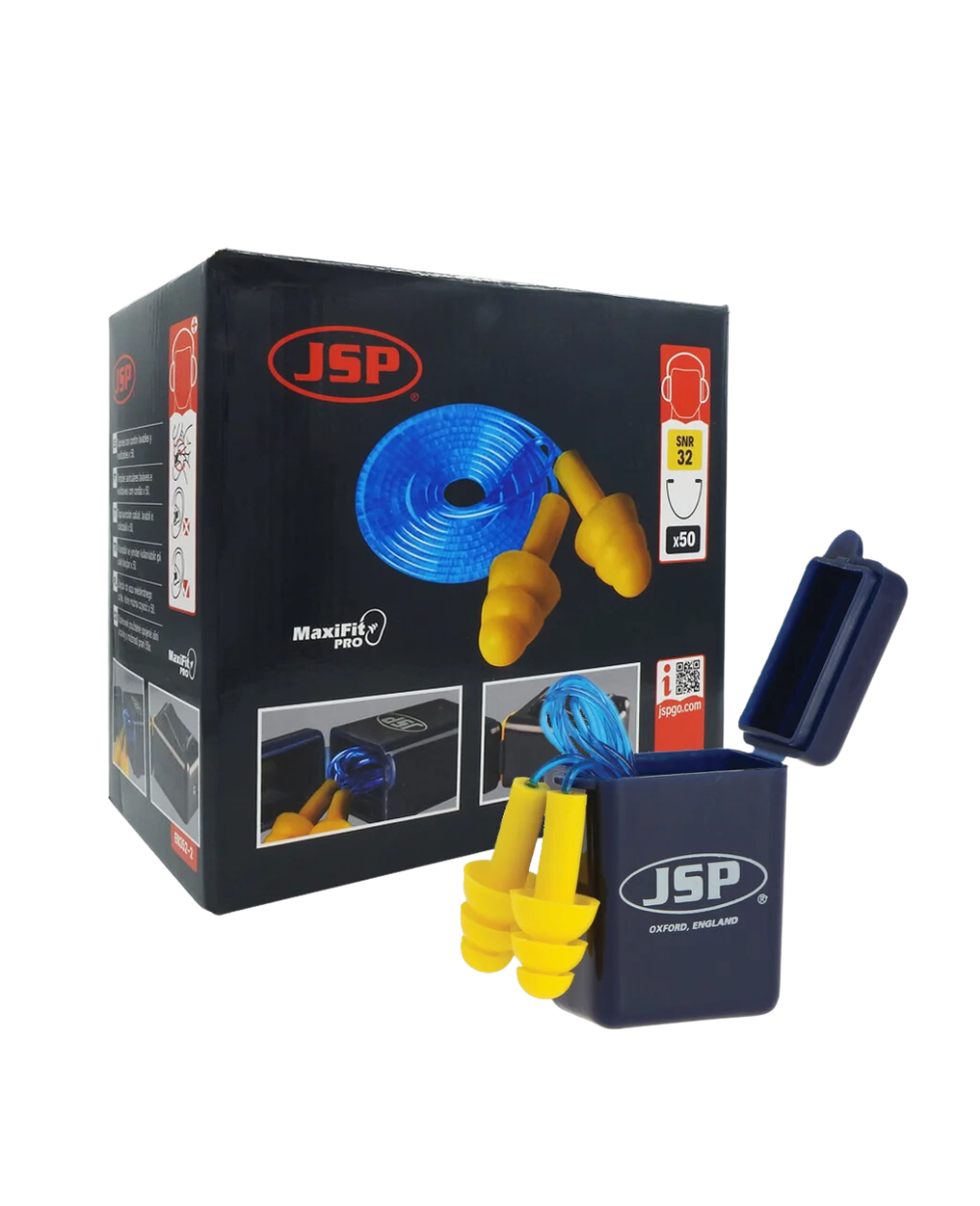 Bouchons d'oreille réutilisable JSP MAXIFIT pro avec cordon
